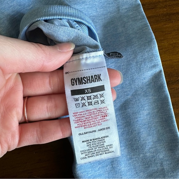 Gymshark Light Blue Vital Legging XS - Picture 9 of 10